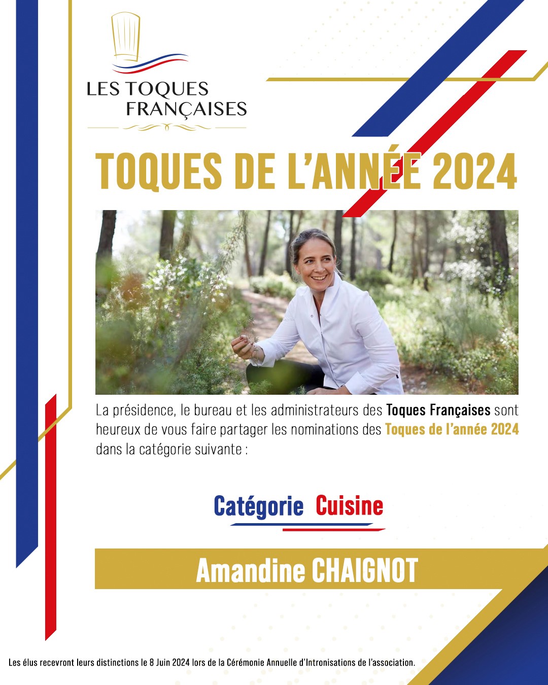 Toques de l’année Catégorie Cuisine
