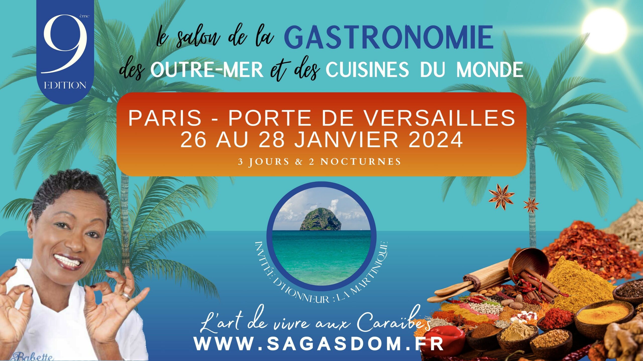 Les Toques Françaises partenaire du salon SAGASDOM
