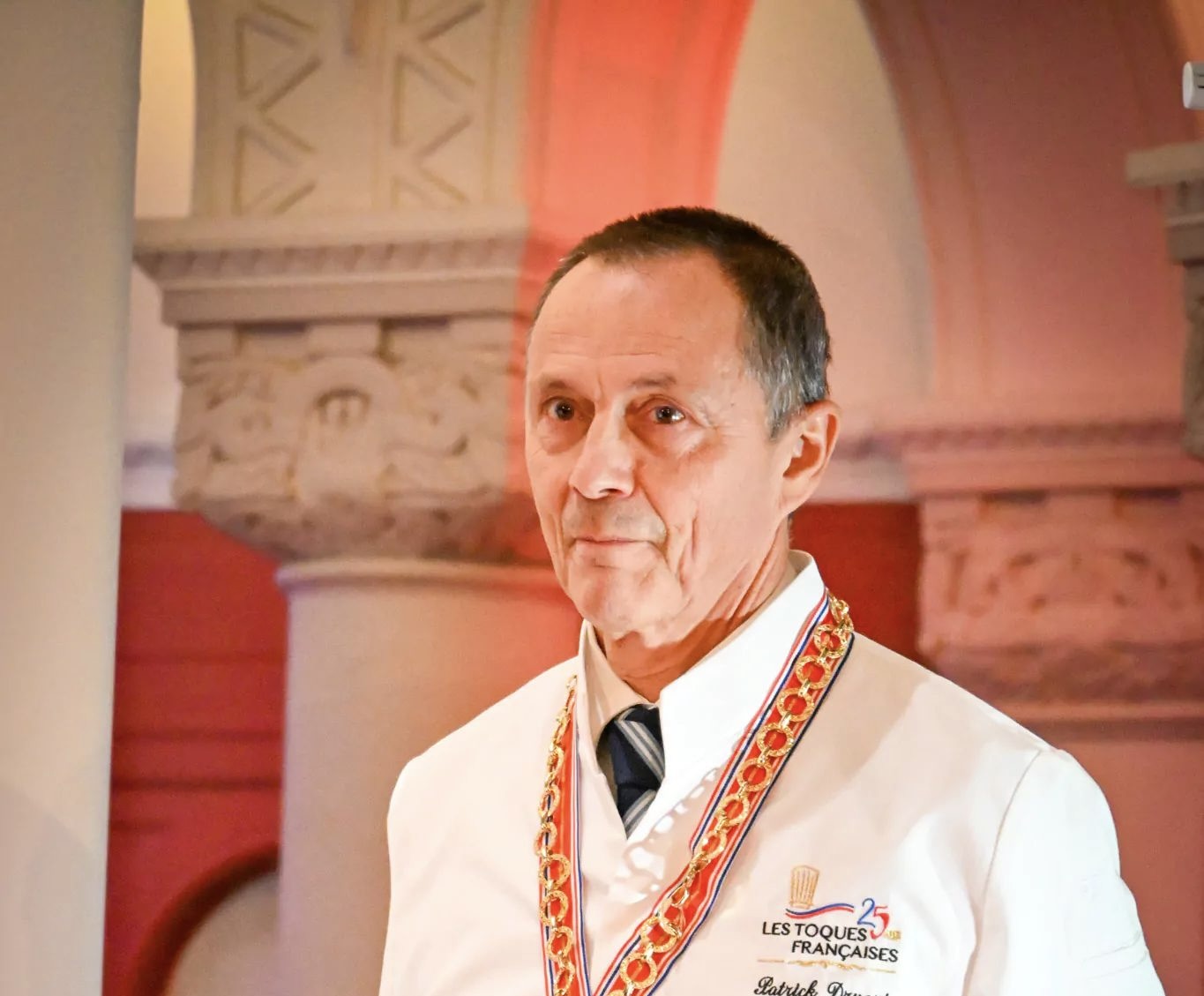 Patrick Druart, reçoit, La Grande Médaille d’or des Cuisiniers de France