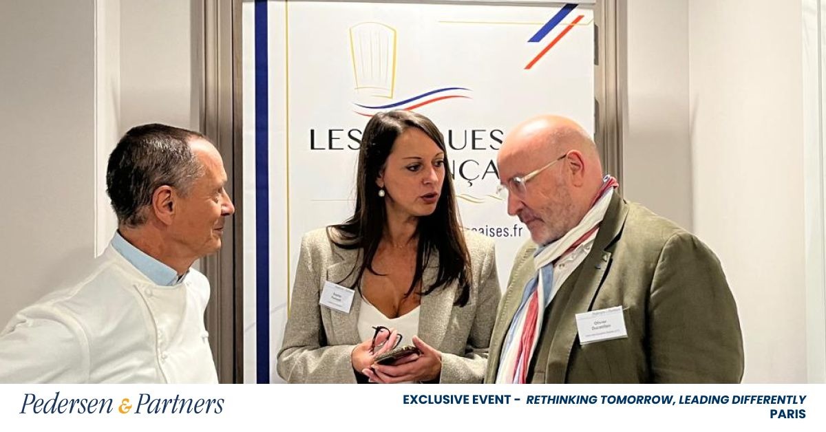 Les Toques Françaises aux côtés de Pedersen & Partners pour une conférence-débat à Paris